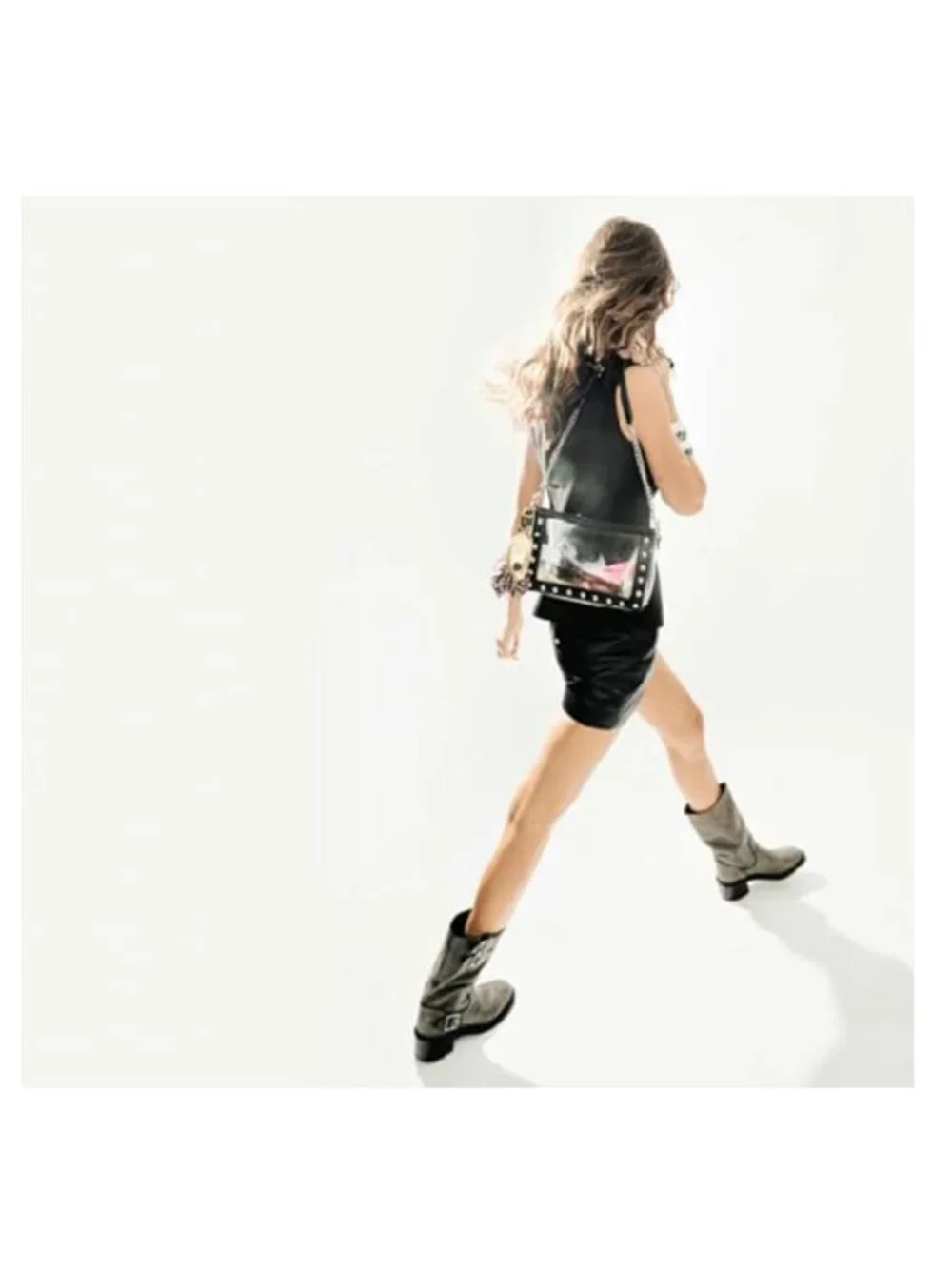 N/A clear crossbody